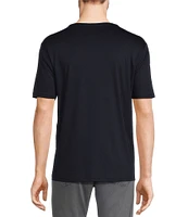 Murano Liquid Luxury Interlock Crew Neck Short Sleeve T-Shirt