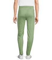 Murano Liquid Luxury Lucas Fit Solid Pintuck Pants