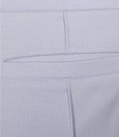 Murano Liquid Luxury Pintuck Neoprene Knit 5.5#double; Inseam Shorts