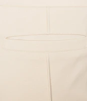 Murano Liquid Luxury Pintuck Neoprene Knit 5.5#double; Inseam Shorts