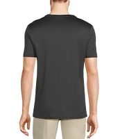 Murano Liquid Luxury Slim Fit Crew Neck Short Sleeve T-Shirt