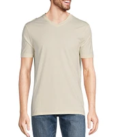 Murano Liquid Luxury Slim Fit Short-Sleeve V-Neck T-Shirt