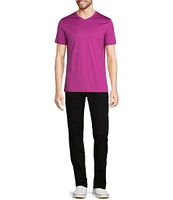 Murano Liquid Luxury Slim-Fit Short-Sleeve V-Neck T-Shirt