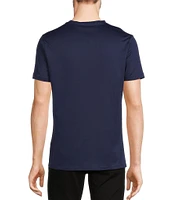 Murano Liquid Luxury Slim-Fit Short-Sleeve V-Neck T-Shirt