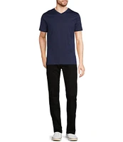 Murano Liquid Luxury Slim-Fit Short-Sleeve V-Neck T-Shirt