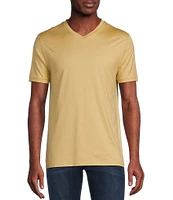 Murano Liquid Luxury Slim Fit Short-Sleeve V-Neck T-Shirt