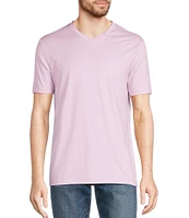 Murano Liquid Luxury Slim Fit Short-Sleeve V-Neck T-Shirt