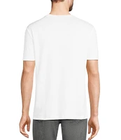 Murano Liquid Luxury Slim Fit Textured Short Sleeve T-Shirt