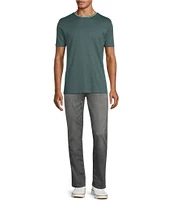Murano Liquid Luxury Slim Fit Textured Short Sleeve T-Shirt