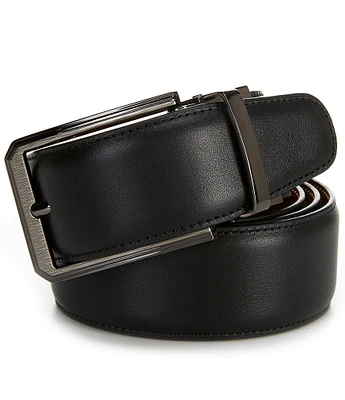 Murano Love Triangle Reversible Leather Belt