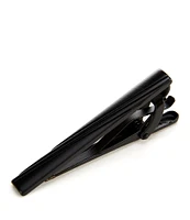 Murano Matte Black Twist Line Tie Bar