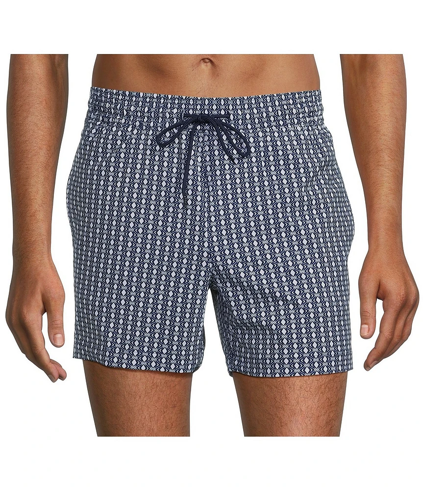 Murano Mini Geo 5#double; Inseam Swim Trunks