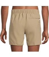 Murano Monaco 5#double; Solid Swim Trunks