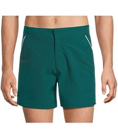 Murano Monaco 5#double; Solid Swim Trunks