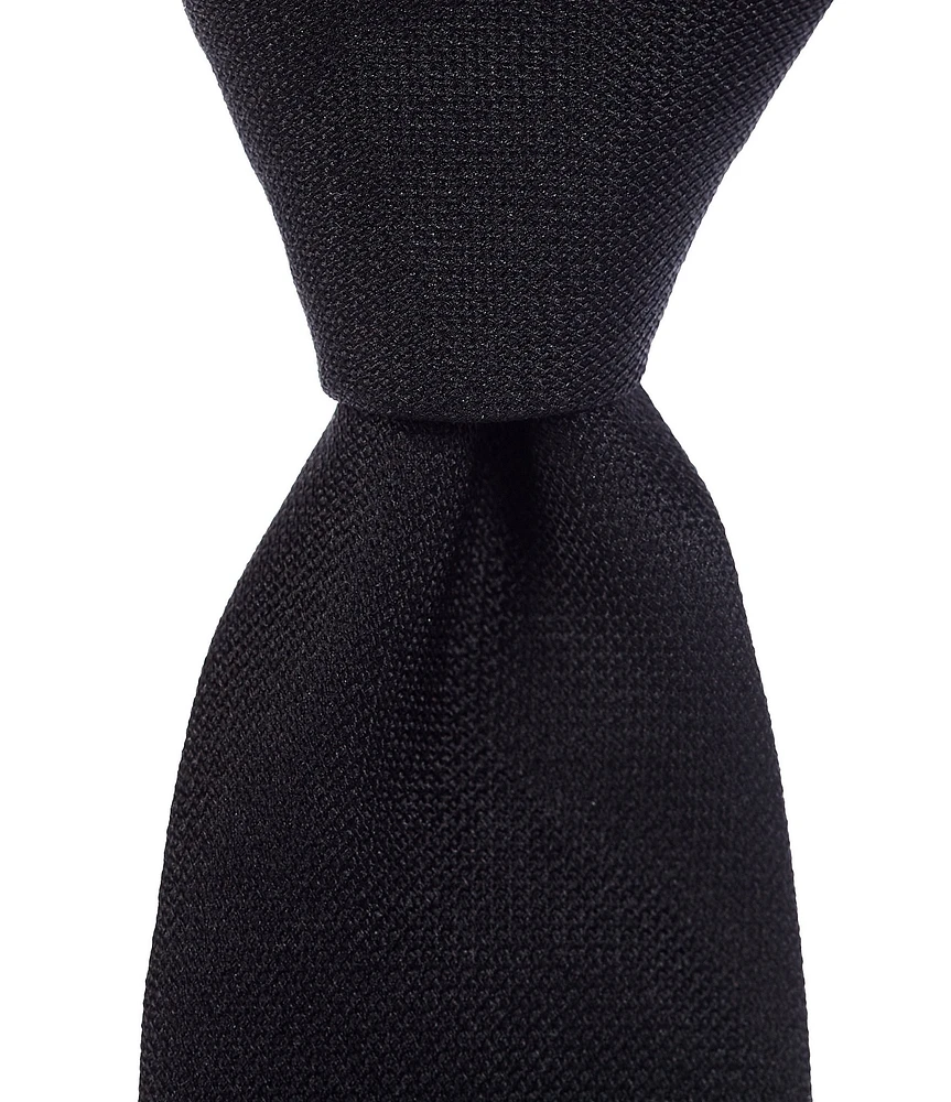 Murano Nap Flat Solid 3 1/8#double; Silk Tie