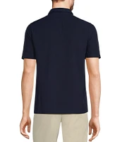 Murano Performance Stretch Quarter-Zip Short Sleeve Polo Shirt