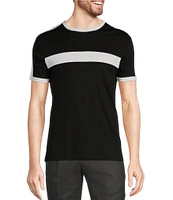 Murano Prehistoric Prep Collection Chest Stripe Short Sleeve T-Shirt