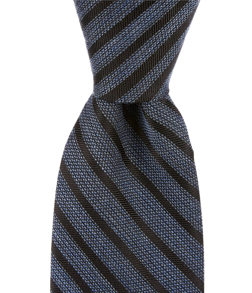 Murano Regressing Stripes 2 3/4#double; Silk Blend Tie