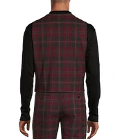 Murano Plaid Suit Separates Vest