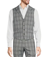 Murano Shawl Glen Plaid Vest