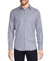 Murano Slim Arrow Pattern Long Sleeve Woven Shirt