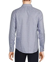 Murano Slim Arrow Pattern Long Sleeve Woven Shirt