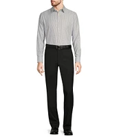 Murano Slim Fit Geometric Dobby Long Sleeve Woven Shirt