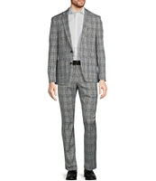 Murano Slim Fit Glen Plaid Blazer