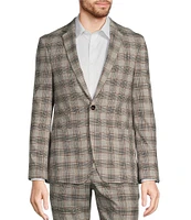 Murano Slim Fit Glen Plaid Suit Separates Jacket