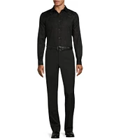 Murano Slim Fit Jacquard Long Sleeve Woven Shirt