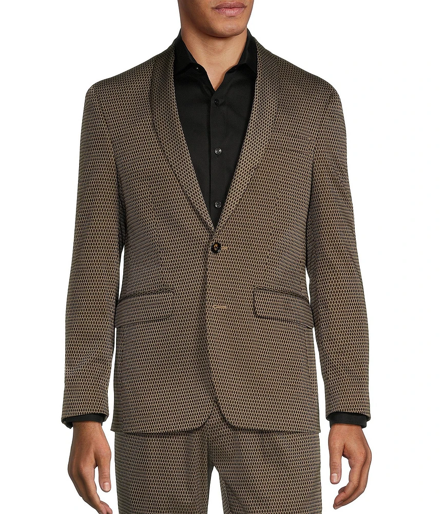 Murano Slim Fit Jacquard Suit Separate Jacket