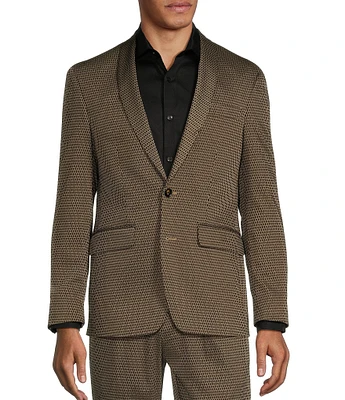 Murano Slim Fit Jacquard Suit Separate Jacket