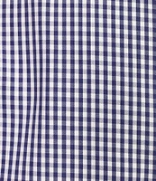 Murano Slim-Fit Non-Iron Italian Cotton Check Long-Sleeve Woven Shirt