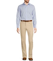 Murano Slim-Fit Non-Iron Solid Long-Sleeve Woven Shirt