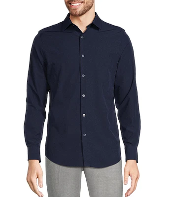 Murano Slim Fit Performance Stretch Long Sleeve Woven Shirt