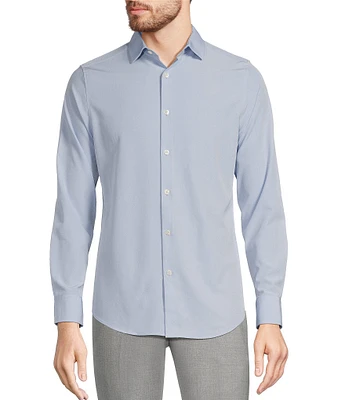 Murano Slim Fit Performance Stretch Long Sleeve Woven Shirt