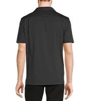 Murano Slim Fit Performance Stretch Short Sleeve Woven Camp Shirt