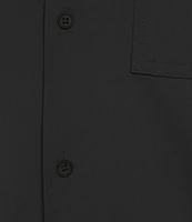 Murano Slim Fit Performance Stretch Short Sleeve Woven Camp Shirt