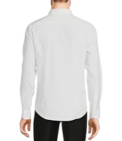 Murano Slim Fit Performance Stretch Solid Long Sleeve Woven Shirt