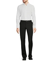 Murano Slim Fit Performance Stretch Solid Long Sleeve Woven Shirt