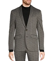 Murano Slim Fit Plaid Suit Separates Jacket