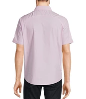 Murano Solid Poplin Short Sleeve Woven Shirt