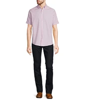 Murano Solid Poplin Short Sleeve Woven Shirt