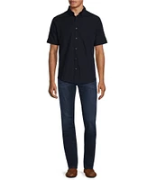 Murano Solid Poplin Short Sleeve Woven Shirt