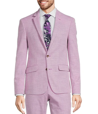 Murano Slim Fit Textured Suit Separates Jacket