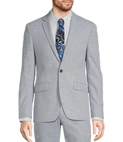 Murano Slim Fit Textured Suit Separates Jacket