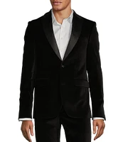 Murano Slim Fit Velvet Suit Separates Jacket