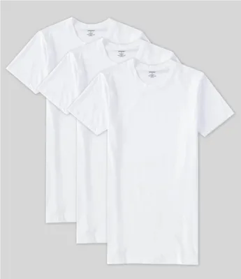 Murano Solid Crewneck Undershirt 3-Pack