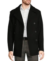 Murano Stretch Wool Blend Peacoat