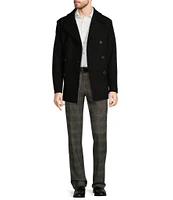 Murano Stretch Wool Blend Peacoat